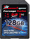 Smart Gear SDXC UHS-II V90 Forsage Turbo 128GB W260/R290, 3000P/E cycles