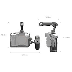 SmallRig 4539 Комплект HawkLock Advanced kit для цифровой камеры Sony A7RV / A7IV / A7SIII